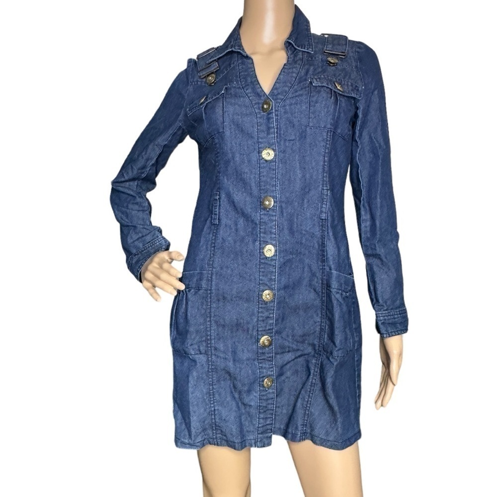 Hera denim mini dress, size small
